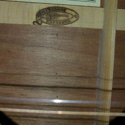 Double Neck Washburn Accoustic Electric Guitar image 4
