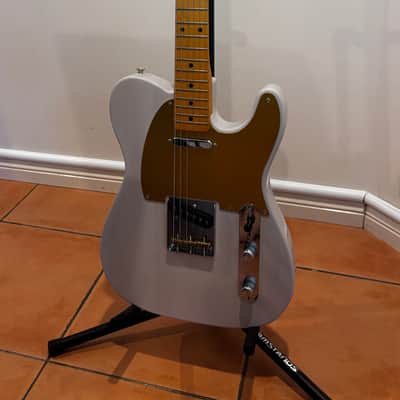 Fender JV Modified ‘50s Telecaster MIJ 2021-2022 - White, Blonde image 8