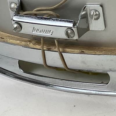 *Ludwig 5x14"Acrolite Snare Drum Baked Aluminum Shell 8-Lug #1668085 Vintage 70s image 6