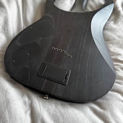 Ibanez RGIT20FE-TGF Iron Label Neck Through 2016 - 2017 - Transparent Grey Flat image 9