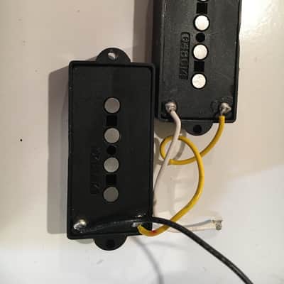Fender 048614 standard precision bass pickup 2017 Black image 6