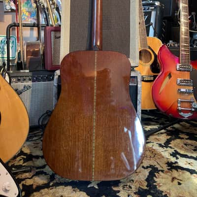 Fender Model 210 Dreadnought Acoustic 1980s Natural image 6