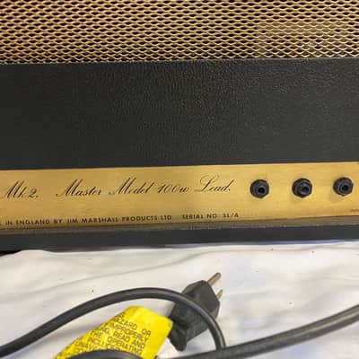 1979 Marshall Super Lead 2203 image 3