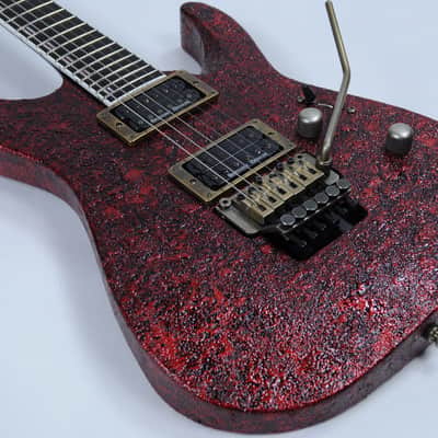 ESP M-II Exhibition Japan Custom Shop Guitar in Scab Finish image 4