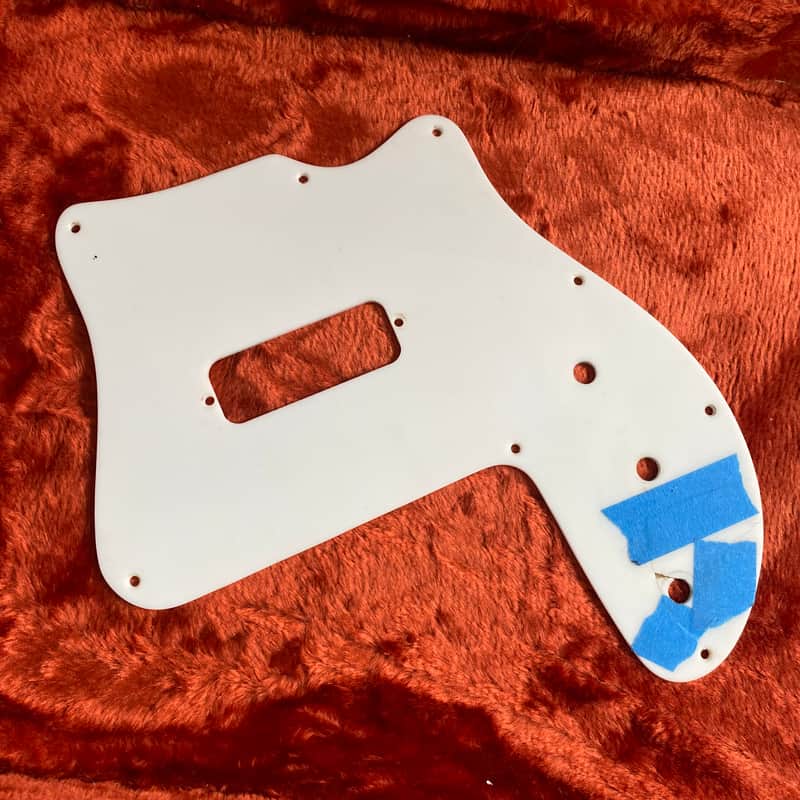 VTG Rickenbacker 3000 jetglo bass Pickguard 1970s - White image 1