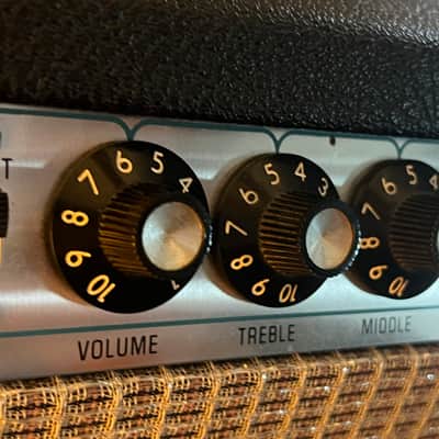 Fender Twin 1968-1969 - Silver face & black image 5