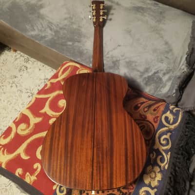 Recording King RO-318 [OM] | All solid tone woods | Mahogany sides and back and Adirondack Spruce top | Serial No. A21020351 image 18