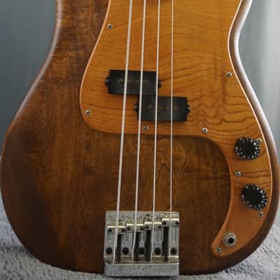 1991-1992 Squier Japan Silver Series Precision Bass Natural Partscaster