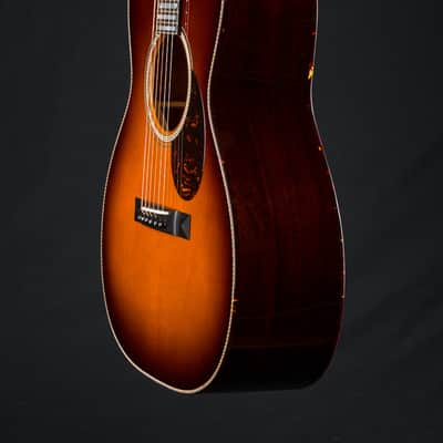 Santa Cruz H13 Custom Old Growth Mahogany and Moon Spruce Sunburst with Century Block Inlay NEW image 14