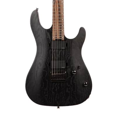 CORT KX500EBK Etched Black Ash Burl Electric Guitar image 2