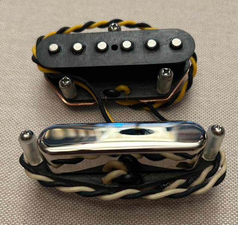 Cardillo Custom Pickups Telecaster Set 2022 - Black/Nickel image 1