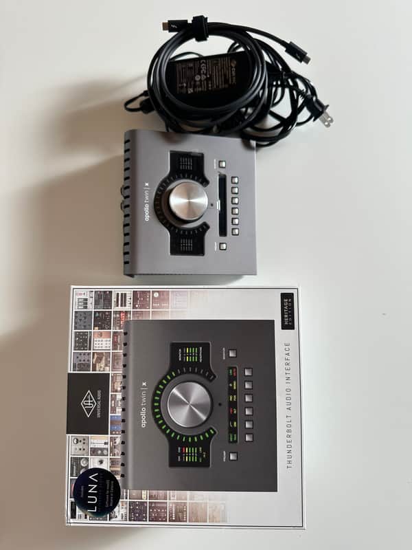 Universal Audio Apollo Twin X DUO Heritage Edition Thunderbolt 3 Audio Interface 2020 - Present - Gray image 1