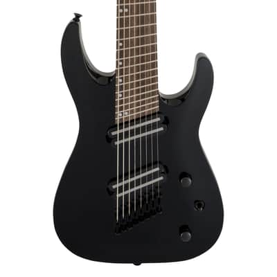 Jackson X Series Dinky Arch Top DKAF8 Multi-Scale - Gloss Black image 1