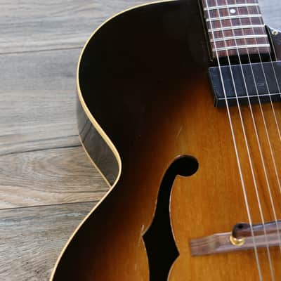 Vintage! 1986 Heritage Eagle Archtop Jazzbox Sunburst + Hard-Case image 10