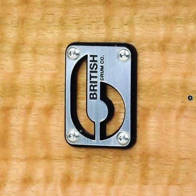 British Drum Co. MAV-14-55-SN Maverick Series Maple Snare. 5.5" x 14" image 7