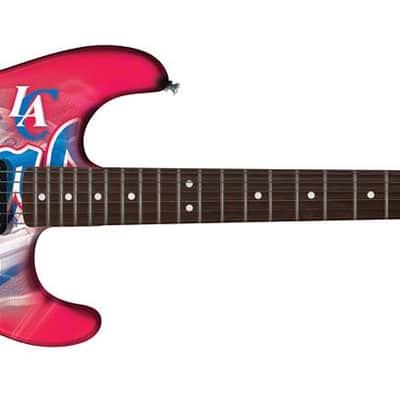 Woodrow Los Angeles Clippers Northender Guitar, NENBA13 image 2