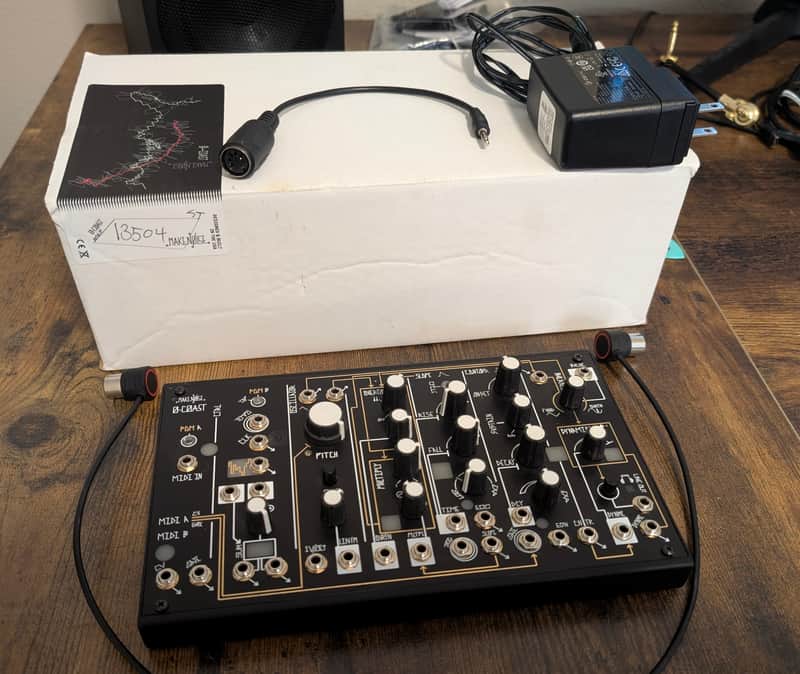 Make Noise 0-Coast Patchable Synthesizer 2008 - Present - Black image 1