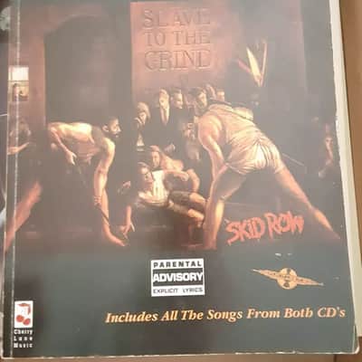 SKID ROW - SLAVE TO THE GRIND - GUITAR TAB BOOK - SHEET MUSIC TABLATURE SONGBOOK image 1