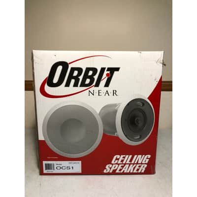 Bogen OCS1 Orbit Near Ceiling Speakers 100W 89.5dB White Audio Commercial HiFi image 1