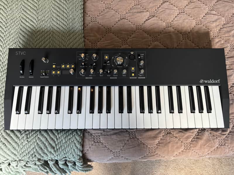 Waldorf STVC String Synthesizer / Vocoder 2018 - Present - Black image 1