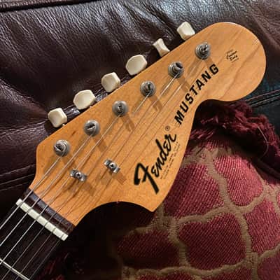 Fender Competition Mustang (Red, 1971) image 3