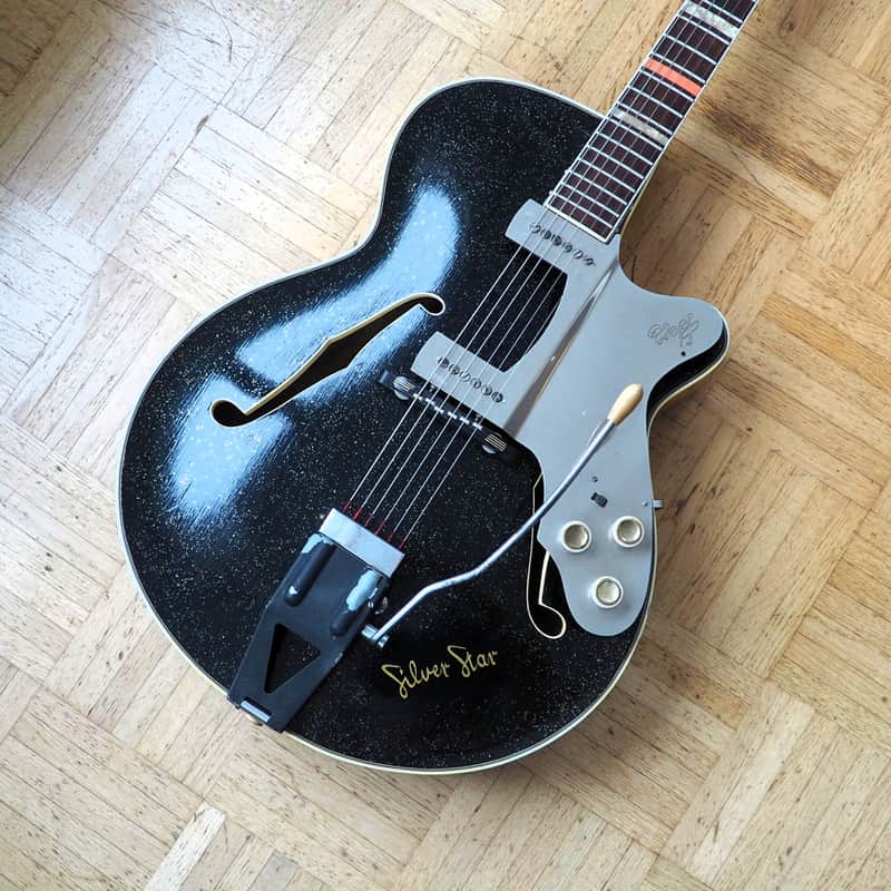 VIDEO! 1964 Hopf (Strohmer) Silver Star archtop - made in Germany - Fully Restored, Pro Setup, Play-Ready image 1