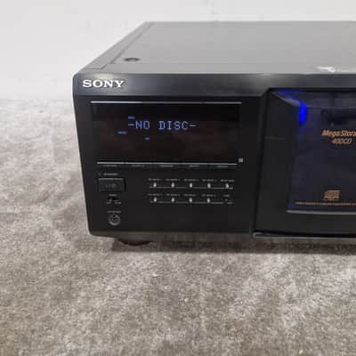 Sony CDP-CX455 CD Changer - 400-Disc Capacity - Good w/ Original Box & Power Cable & Remote Bild 5