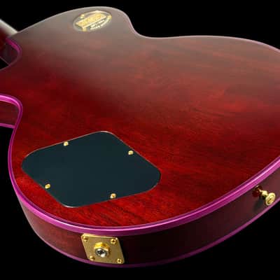 2016 Gibson Les Paul Custom Figured Custom Shop Flame Top ~ Purple Widow image 4