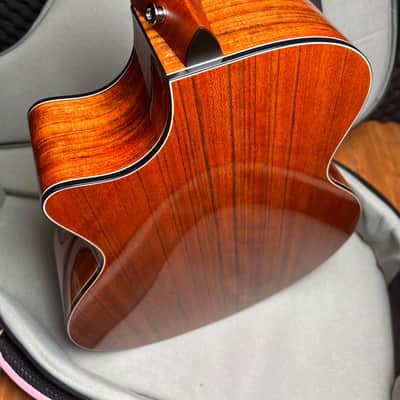 Kepma F2 Solid Top Acoustic Guitar with gig bag image 21