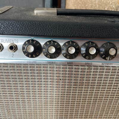 Fender Silverface vibro 1978- Black tolex image 3