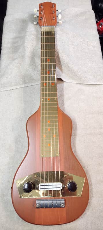 Silvertone Lap steel mod 50s - Natural image 1