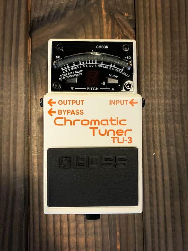 Boss TU-3 Chromatic Tuner Pedal with Bypass image 1