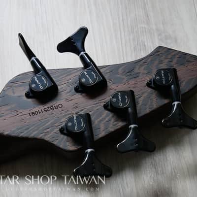 Mayones Ori 5 Enji Bass Namm Show Build-Mecha Blue image 18