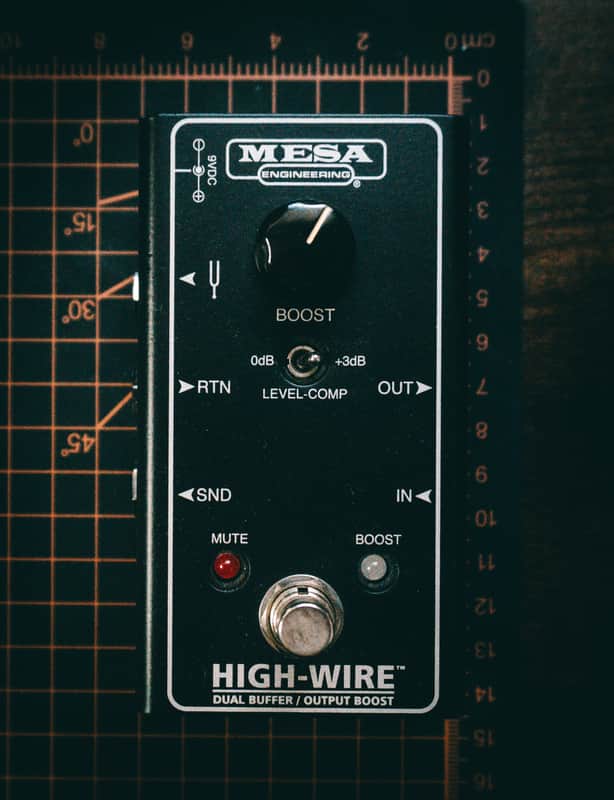 Mesa Boogie High-Wire Dual Buffer & Boost 2010s - Black