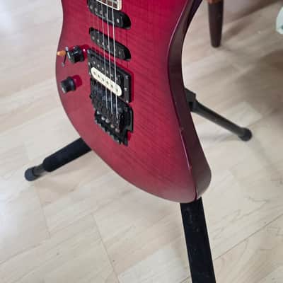 Jackson Dinky DK2 Pro MJ MIJ Japan Left Hand LH Lefty Floyd Rose FR HSS USA Seymour Duncan Pickups Super Strat Fender era Lefty Guitar image 5
