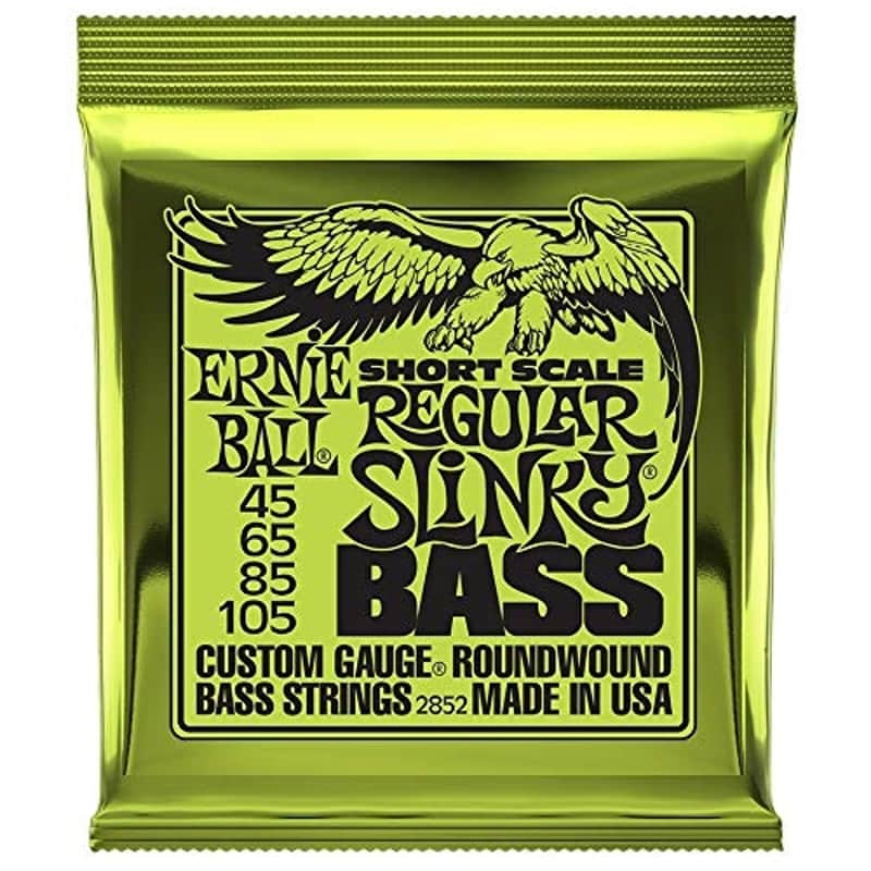 Ernie Ball 2852 Regular Slinky Short Scale Nickel Wound Bass Strings image 1