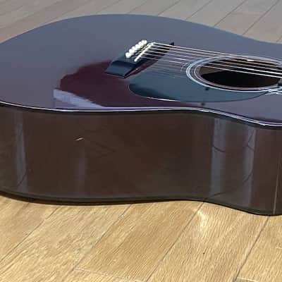 Takamine G-330RC, Wine Red, RH 6-String Acous/Elec Guitar w/ Hard Case image 5