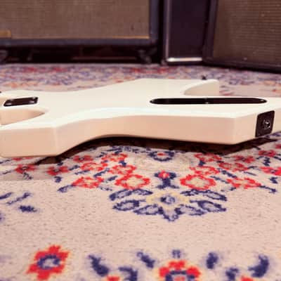 1985 B.C. Rich N.J. Series Warlock w/ Kahler - Made In Japan - Glitter Rock White image 17