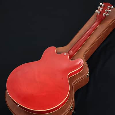 Gibson Memphis ES-335 Traditional Antique Faded Cherry Gibson [11037739] (07/21) image 7