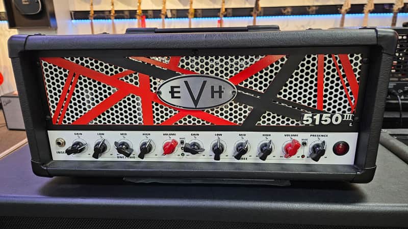EVH 5150III 50-watt 6L6 Tube Head - Black - 2016 image 1