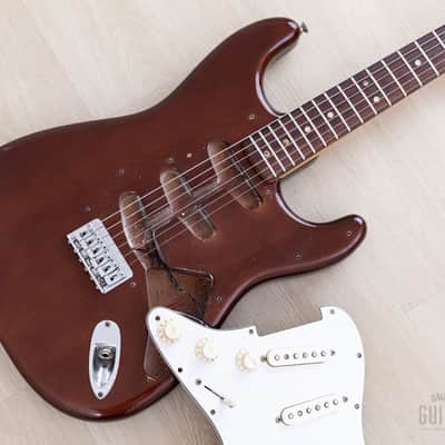 1973 Fender Stratocaster Hardtail Vintage Guitar Mocha w/ Case image 20