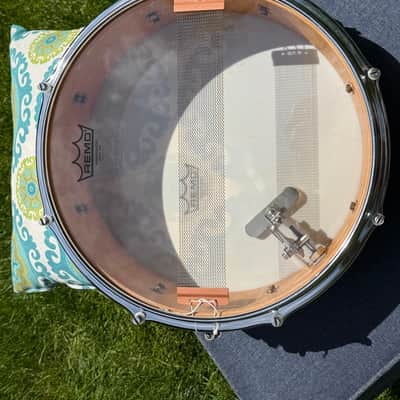 Sonor Tear Drop - Chicago 1966 - Blue/Green Turquoise Satin Flame image 15