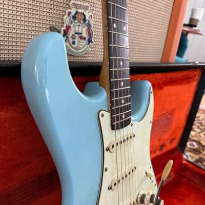 Fender Stratocaster with Rosewood Fretboard 1958 - 1965 - Blue Refin image 6