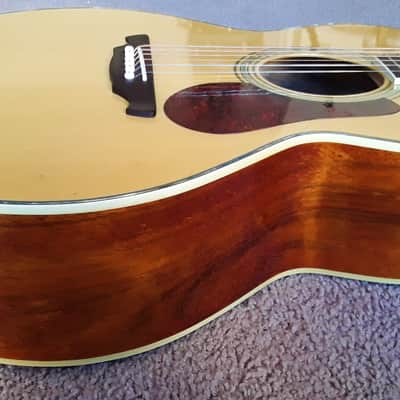 Alvarez AD90SCK Acoustic Electric Cutaway Guitar with TKL Hard Case image 8