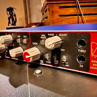 Rupert Neve Designs Portico 5016 Mic Preamp / DI with Variphase 2006 - 2008 Red / Blue image 4
