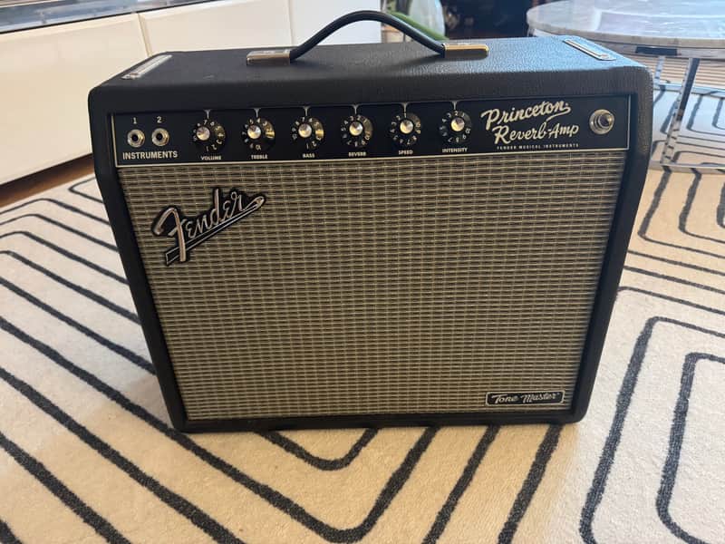 Fender Tone Master Princeton Reverb 12-Watt 1x10" Digital Guitar Combo 2022 - Present Black image 1