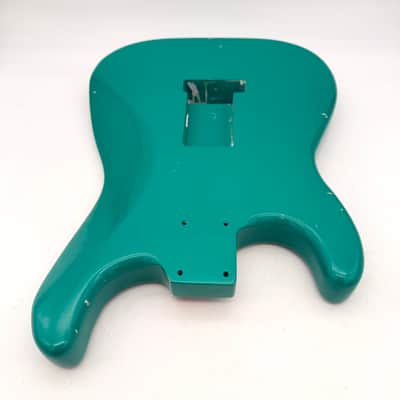 MJT Stratocaster Body Alder Relic Nitro USA Sherwood Green mjt5523 image 8