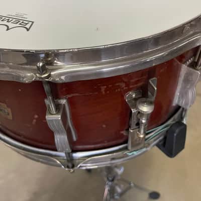 1960 Ludwig Auditorium 6.5"x15" Snare 471M - Mahogany image 3