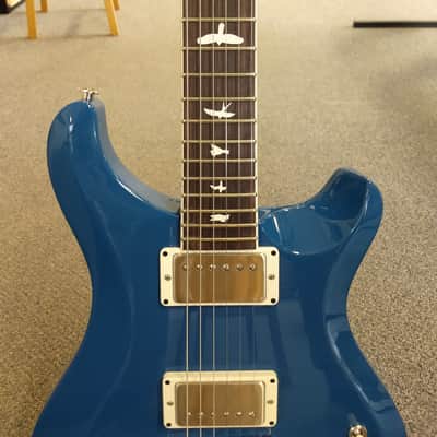 New PRS Paul Reed Smith S2 McCarty 594 Thinline Standard Electric Guitar - Space Blue with PRS Premium Gigbag image 2
