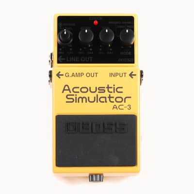 Boss AC-3 Acoustic Simulator Pedal | Reverb
